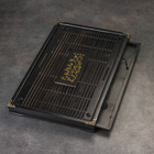 Поднос для чайной церемонии ДЖЕКИЧАЙ, чабань, 53×33×5 см, дерево японский дуб - Фото 3