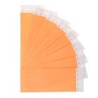 Бумажный контрольный браслет "Оранжевый неоновый" TYVEK 100 штук - Фото 3