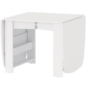 Стол – книжка, 300(1700/2280)×880×740 мм, цвет белый  (артикул 10617492)  большой выбор товаров оптом и в розницу по низким ценам с доставкой