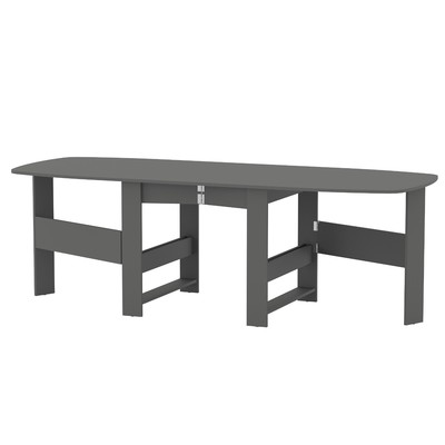 Стол – книжка, 300(1700/2280)×880×740 мм, цвет графит