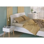 Кровать «Афина», 1200×2000 мм, встроенное основание, цвет кашемир серый - Фото 4