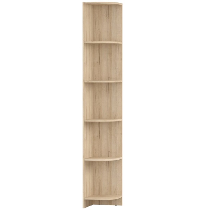 Угловой шкаф-стеллаж «Микки», 300×300×1905 мм, цвет дуб ривьера - Фото 1