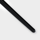 Ложка пластиковая одноразовая Не ЗАБЫЛИ!, 16.5 см, чёрная, набор 6 шт. - Фото 4