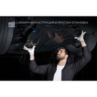Защита топливного бака для Geely Coolray SX11 FWD 2020-н.в., сталь 1.5 мм, с крепежом - Фото 11