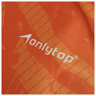 Манишка футбольная на резинке ONLYTOP Print, р. 50-56, цвет оранжевый - Фото 4