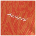 Манишка футбольная детская Print ONLYTOP, р. 36-40, на резинке, оранжевая 9838683