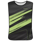 Манишка футбольная детская Checkmark ONLYTOP, р. 36-40, на резинке, зелёная - Фото 3