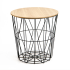 Столик журнальный "Корзинка", чёрный, 40 х 40,5 см - фото 119067955