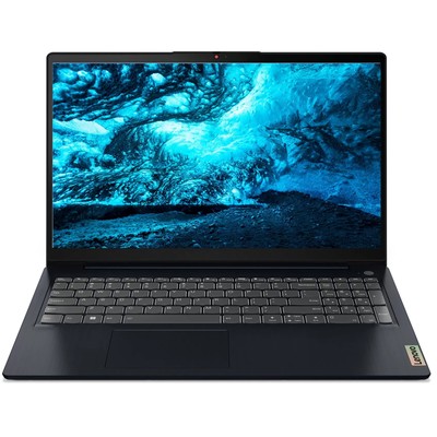 Ноутбук Lenovo IdeaPad 3 15ABA7, 15.6", R3 5425U, 8 Гб, SSD 256 Гб, AMD, noOS, синий