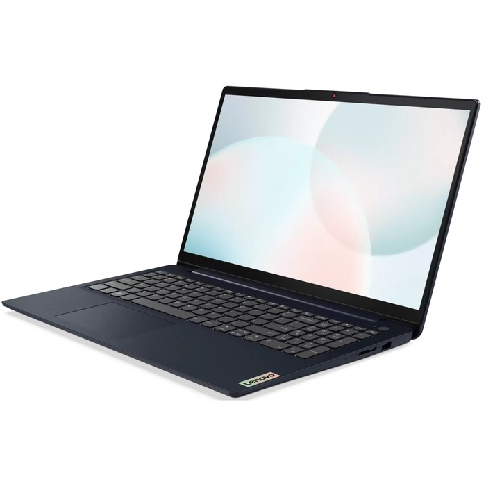 Ноутбук Lenovo IdeaPad 3 15ABA7, 15.6", R3 5425U, 8 Гб, SSD 256 Гб, AMD, noOS, синий