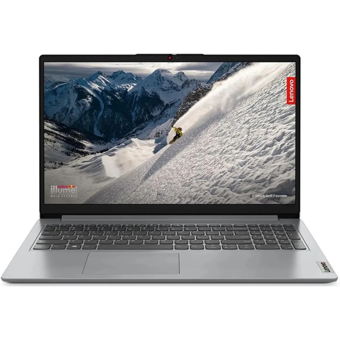 Ноутбук Lenovo IdeaPad 1 15AMN7, 15.6", R3 7320U, 8 Гб, SSD 256 Гб, AMD, Win 11 Home, серый - Фото 1