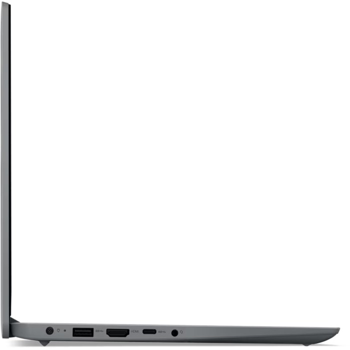 Ноутбук Lenovo IdeaPad 1 15AMN7, 15.6", R3 7520U, 8 Гб, SSD 512 Гб, AMD, noOS, серый