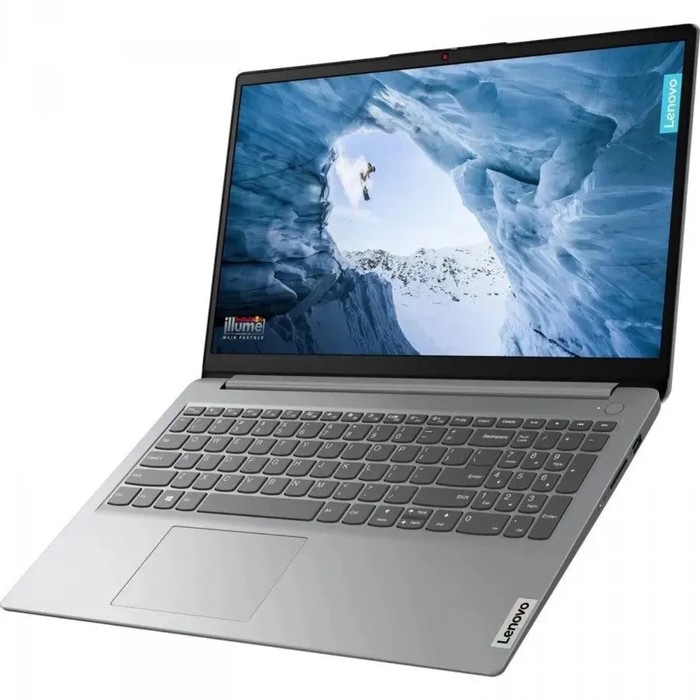 Ноутбук Lenovo IdeaPad 1 15IAU7, 15.6", I3 1215U, 8 Гб, SSD 256 Гб, UHD, noOS, серый - фото 51576979