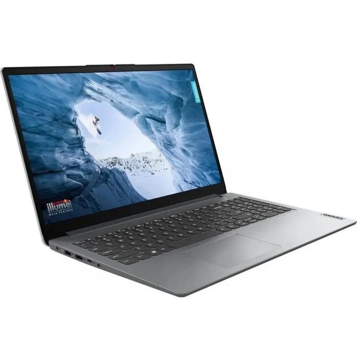 Ноутбук Lenovo IdeaPad 1 15IAU7, 15.6", I3 1215U, 8 Гб, SSD 256 Гб, UHD, noOS, серый - фото 51576980