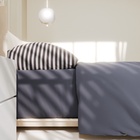 Постельное бельё Этель 1,5 сп Strip 150х215см, 150х225см, 50х70± 3см-2 шт, новосатин - фото 26454188