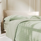 Постельное бельё Этель 2 сп Green cage 180х215 см, 200х225 см, 50х70± 3 см-2 шт, новосатин - фото 35775770