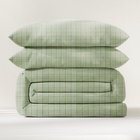 Постельное бельё Этель евро Green cage 200х215 см,225х240 см,50х70± 3 см - 2 шт, новосатин - фото 26454214