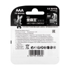 Батарейка алкалиновая Duracell Basic (CH), AAA, LR03-4BL, 1.5 В, блистер, 4 шт. - Фото 4