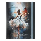 Дневник 1-11 класс "Танцовщица в юбке", твердая обложка c матовой ламинацией, выборочный лак, 40 листов, с резинкой - фото 321675483