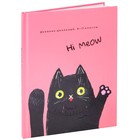 Дневник 5-11 класс "Привет от котика", твердая обложка, выборочный лак, 48 листов - Фото 2