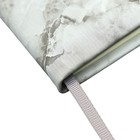 Дневник 1-11 класс "Мрамор серый", искусственная кожа, твердая обложка с тиснением, с ляссе, 48 листов - Фото 3
