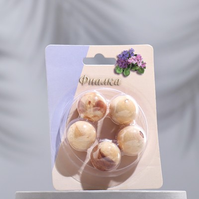 Набор деревянных аромашариков «Фиалка», 5 шт., Богатство Аромата