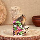 Оберег "Домовой с сундуком", 15-16 см - фото 24489002