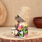 Оберег "Домовой с сундуком", 15-16 см - фото 24489004