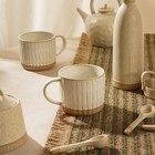 Набор кружек керамических SL Home «Виенто», 400 мл, цвет белый - Фото 6