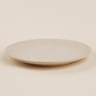 Тарелка SL Home «Виенто», d=28 см, керамика, бежевая - Фото 3