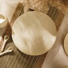 Тарелка SL Home «Виенто», d=28 см, керамика, бежевая - Фото 7