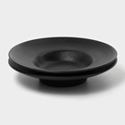 Набор тарелок фарфоровых для пасты Magistro Carbon, 21×21 см, 2 шт, цвет чёрный - Фото 5