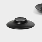 Набор тарелок фарфоровых для пасты Magistro Carbon, 21×21 см, 2 шт, цвет чёрный - Фото 6