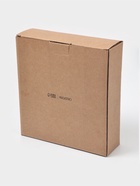 Набор тарелок фарфоровых Magistro Carbon, 21×18.5 см, 2 шт., цвет чёрный 10612805