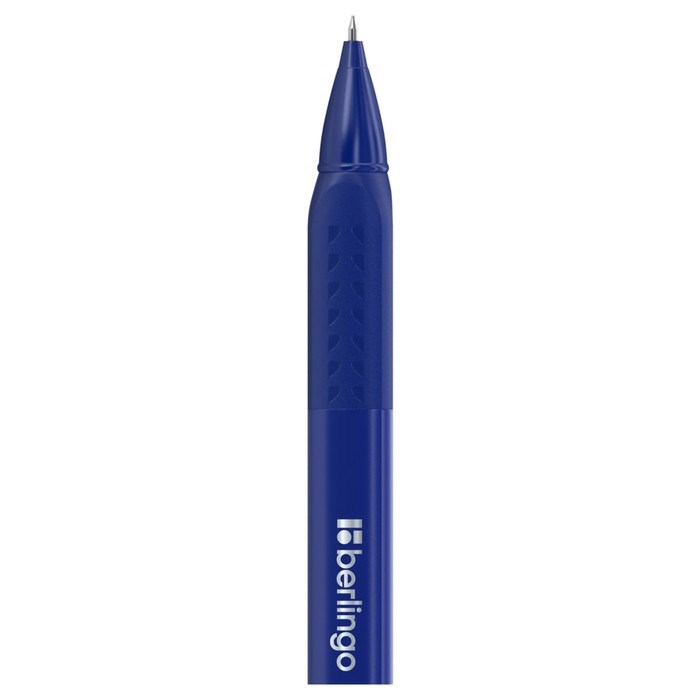 Ручка гелевая Berlingo Apex Pro синяя, 0,5мм, трехгранный корпус
