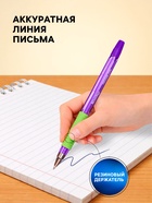 Ручка шариковая Berlingo. Aviator Envy, синий стержень, узел 0.7 мм, резиновый упор, МИКС - Фото 2