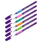 Ручка шариковая Berlingo. Aviator Envy, синий стержень, узел 0.7 мм, резиновый упор, МИКС - Фото 6