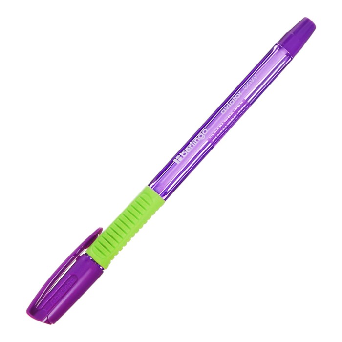 Ручка шариковая Berlingo "Aviator Envy" синяя, 0,7мм, грип, корпус микс