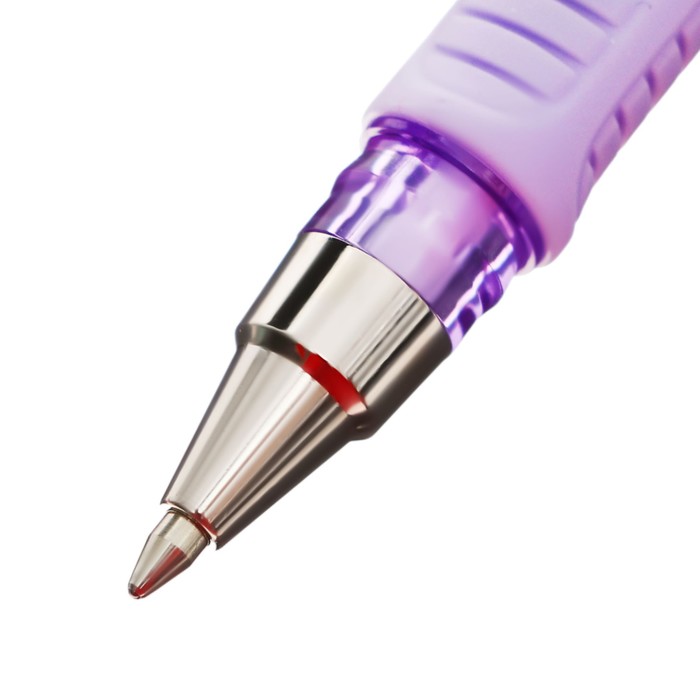 Ручка шариковая Berlingo "Aviator Pastel" синяя, 0,7мм, грип, корпус микс