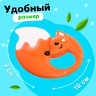 Погремушка с прорезывателем для зубов «Лисичка» - Фото 2