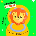 Погремушка с прорезывателем для зубов «Лёвушка» - Фото 2