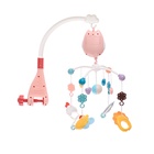 Мобиль музыкальный «Песенки совушки», на батарейках, цвет розовый - Фото 14