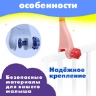 Мобиль музыкальный «Песенки совушки», на батарейках, цвет розовый - Фото 3