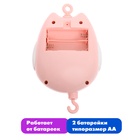 Мобиль музыкальный «Песенки совушки», на батарейках, цвет розовый - Фото 7