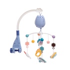 Мобиль музыкальный «Песенки совушки», на батарейках, цвет голубой - Фото 11