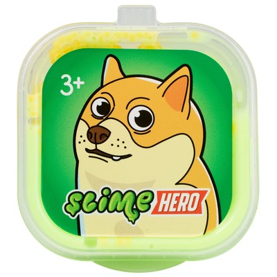 Слайм "Slime HERO" "Собака" салатовый, 60 г SLM282