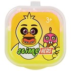 Слайм «Slime HERO. Роботы. Цыпленок», жёлтый, 60 г - фото 4463341