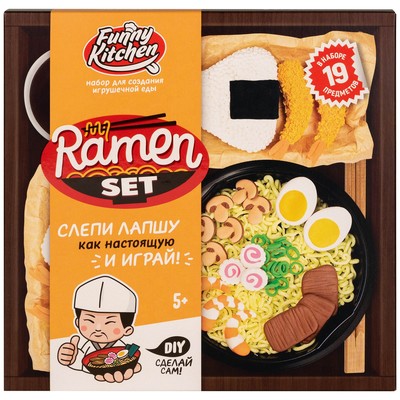 Набор для создания игрушечной еды "Funny Kitchen" "Ramen set" SS500-40217