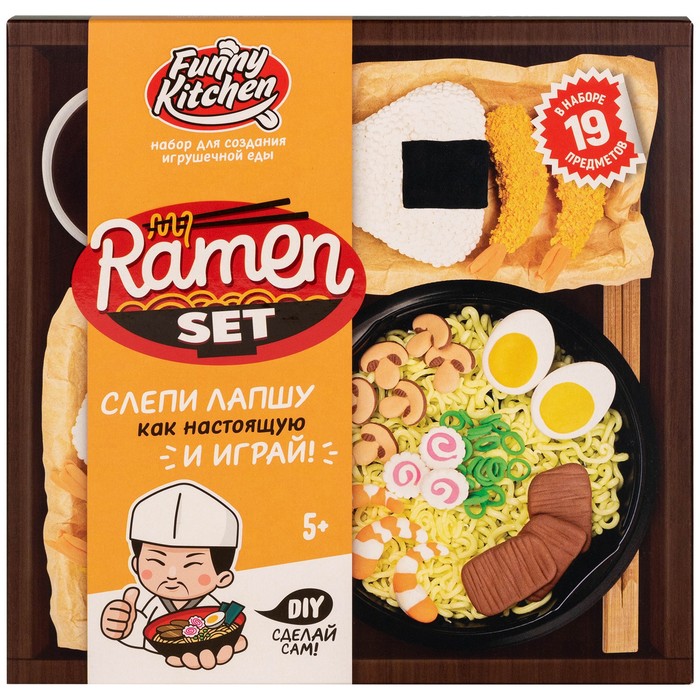 Набор для создания игрушечной еды «Funny Kitchen. Ramen set» - Фото 1