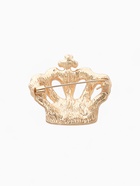 Брошь «Корона императорская», цвет белый в золоте - Фото 2